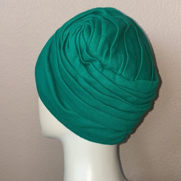 Vintage Twisted AN ORIGINAL BY DAYNE WOOL HAT Turban Head Wrap - Picture 5 of 6